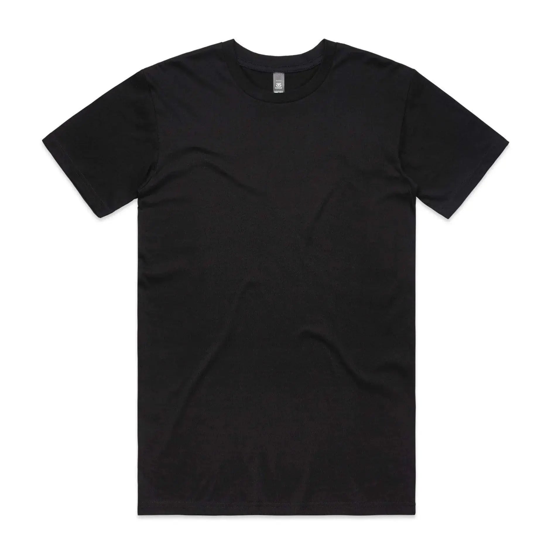 As Colour Men's staple tee 5001 Casual Wear As Colour BLACK SML